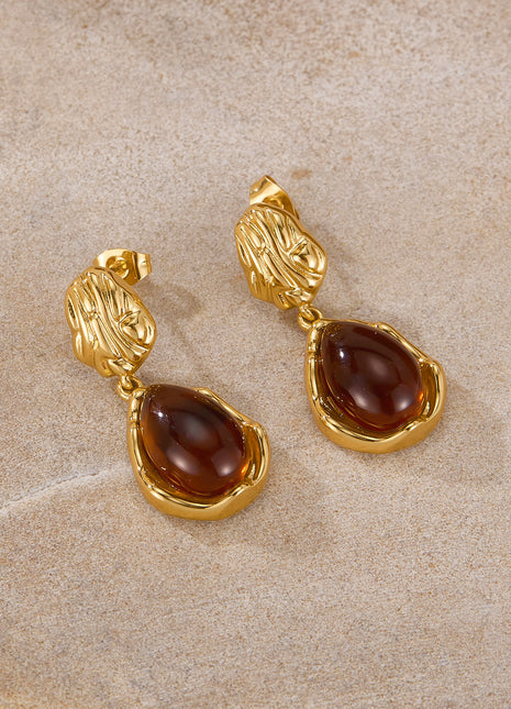 Hong Kong Style Light Luxury High-grade Earrings