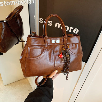 Retro Medium-capacity Shoulder Messenger Bag