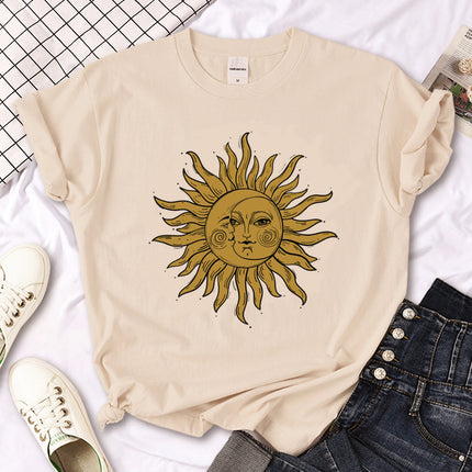 Witch Triple Moon Gothic Sun T-shirt
