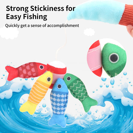 Baby Fishing Toys Three-dimensional Fabric Crawling Early Education Enlightenment