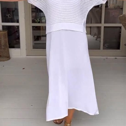 Ladies New Pure Knit Casual Suit