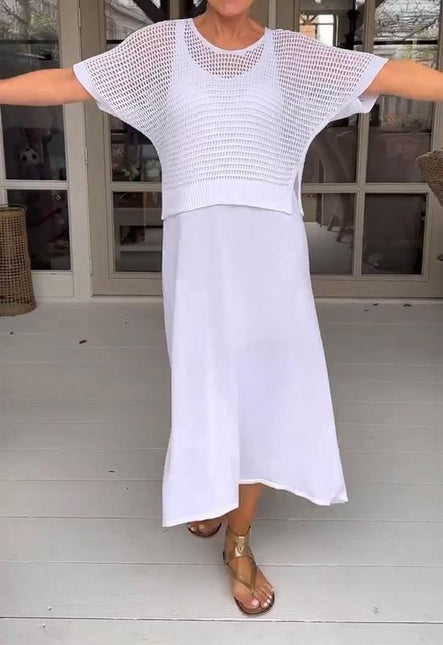 Ladies New Pure Knit Casual Suit