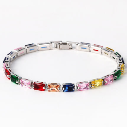 Electroplating Zircon Bracelet