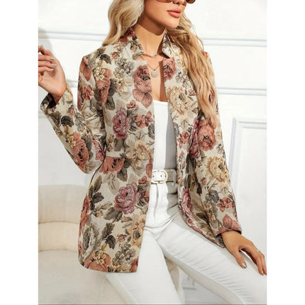 Casual Flowers Jacket