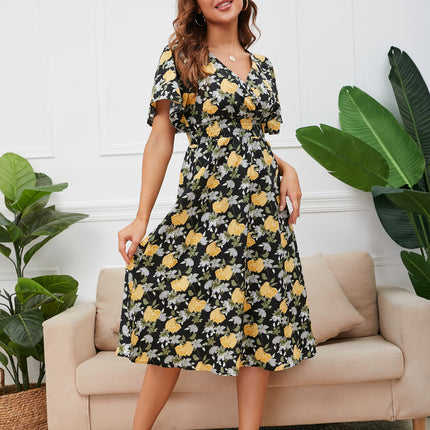 Chiffon Backless Bohemian Dress