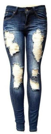 Ripped Slimming Jeans