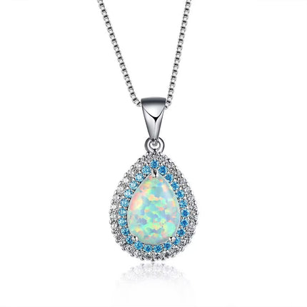 Elegant And Exquisite Drop-shaped Necklace