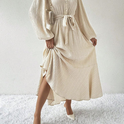 Graceful Personality Self-tie Dress