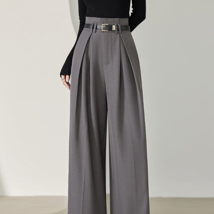 Loose Wide Leg High Waist Bud-shaped Pants