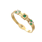 Golden Green And White