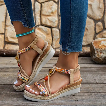 Hemp Rope Woven Sandals