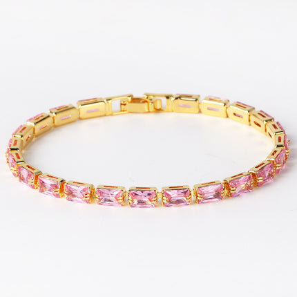Electroplating Zircon Bracelet