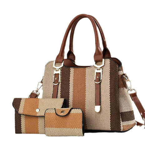 Canvas Handbags Set