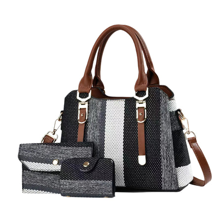 New Canvas Handbags Set