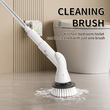 Wireless Electric Cleaning Long Handle 6 in 1 Brush