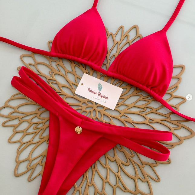 Split Bikini Brazilian Beach