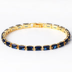 Golden / Sapphire Blue Zirconium