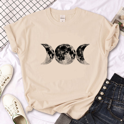 Witch Triple Moon Gothic Sun T-shirt