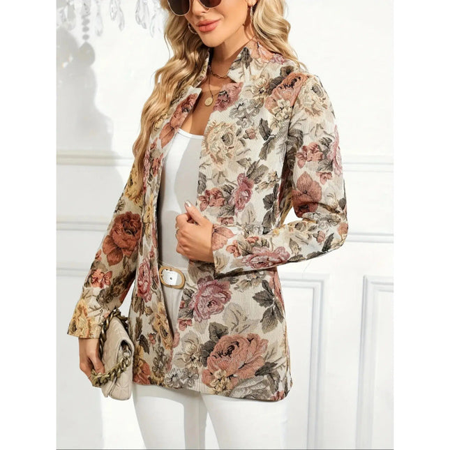 Casual Flowers Jacket