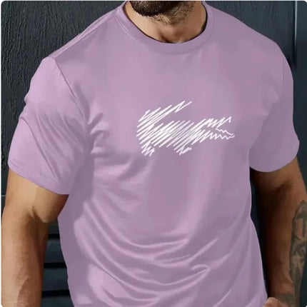 Casual 3D Printed Short Sleeve T-Shirt