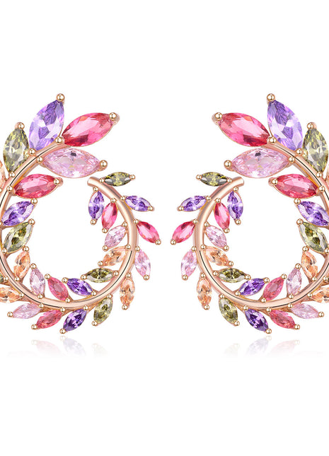 Pendientes Guirnalda de Colores