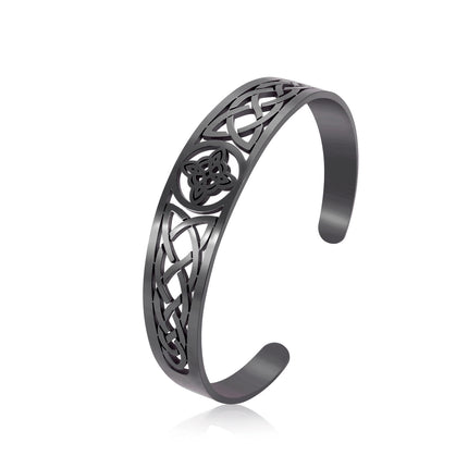 Electroplated Knot Hollow Stainless Steel Bracelet