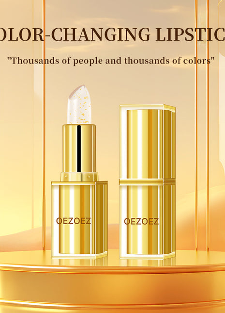 OEZOEZ Runze Color-Changing Lipstick | Moisturizing Waterproof Long-Lasting Lip Balm