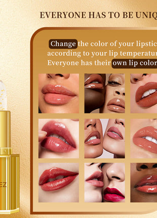 OEZOEZ Runze Color-Changing Lipstick | Moisturizing Waterproof Long-Lasting Lip Balm