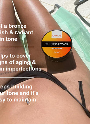 OUHOE Intensive Tanning Cream | Hydrating Tan Booster & Bronzing Care