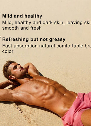 OUHOE Intensive Tanning Cream | Hydrating Tan Booster & Bronzing Care