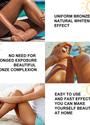 OUHOE Intensive Tanning Cream | Hydrating Tan Booster & Bronzing Care