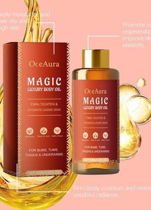 OceAura Aceite Corporal Hidratante para la Piel | Aceite de Tratamiento Corporal Hidratante y Nutritivo