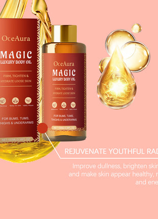 OceAura Aceite Corporal Hidratante para la Piel | Aceite de Tratamiento Corporal Hidratante y Nutritivo