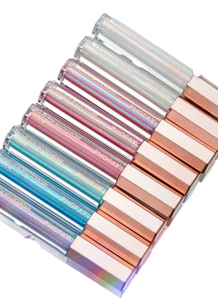 PHOFAY Chameleon Multichrome Shadow Set of 8 | Shifting Liquid Eyeshadow Collection