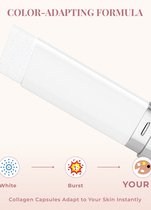 PHOFAY Color-Changing Foundation Stick with Brush