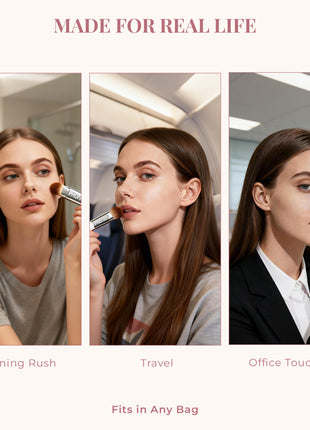PHOFAY Color-Changing Foundation Stick with Brush