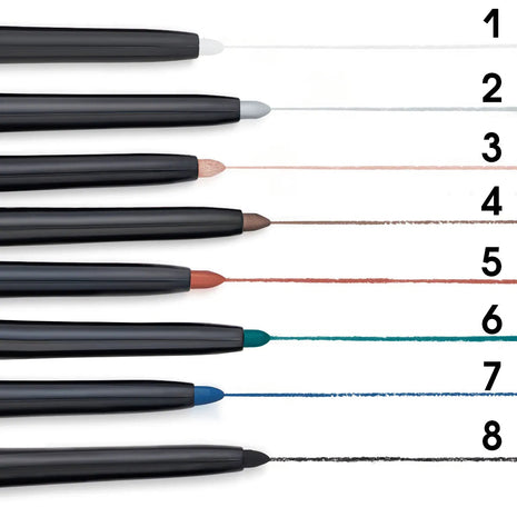 PHOFAY Colorful Eyeliner Set of 8 | Waterproof Long-Lasting Matte Eyeliner Collection BLNDL