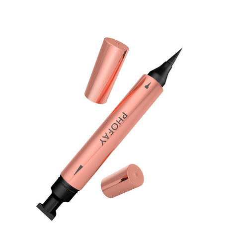 PHOFAY Double Head Seal Liquid Eyeliner | Waterproof Smudge-Proof Precision Eye Liner