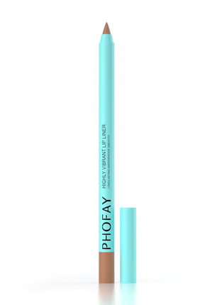 PHOFAY 8-color lip liner set with creamy satin finish