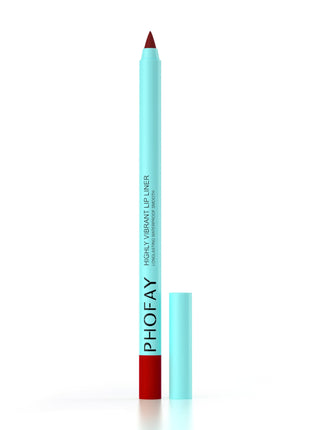 PHOFAY 8-color lip liner set with creamy satin finish