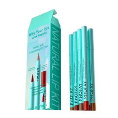 PHOFAY Highly Vibrant Lip Liner 8-color set in assorted shades