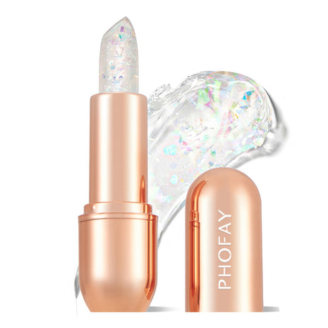 PHOFAY Moisturizing Jelly Color-Changing Lipstick | Temperature Reactive Hydrating Lip Balm | Non-Sticky Gloss Finish 1