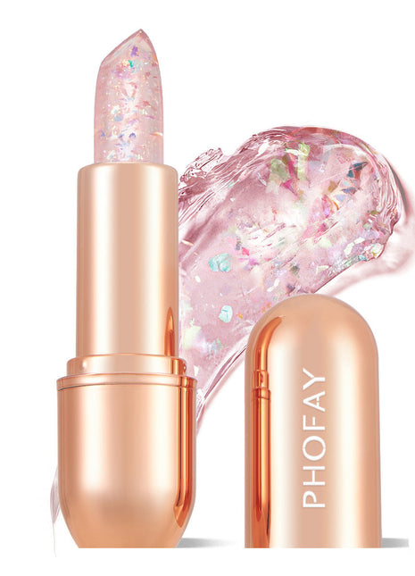 PHOFAY Moisturizing Jelly Color-Changing Lipstick | Temperature Reactive Hydrating Lip Balm | Non-Sticky Gloss Finish 2