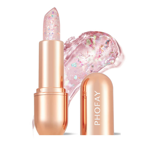 PHOFAY Moisturizing Jelly Color-Changing Lipstick | Temperature Reactive Hydrating Lip Balm | Non-Sticky Gloss Finish 2