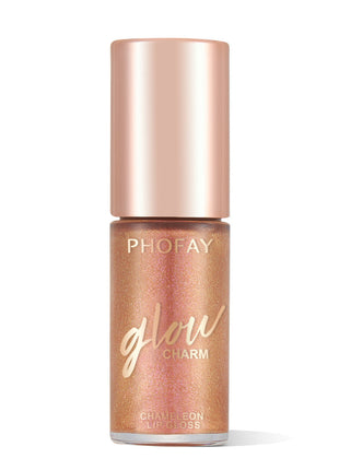 PHOFAY Moisturizing Shimmer Lip Gloss | Hydrating High-Shine Glitter Lip Gloss