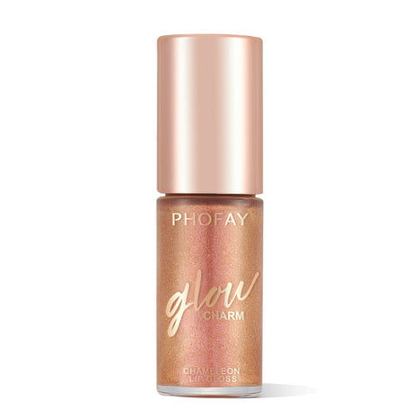 PHOFAY Moisturizing Shimmer Lip Gloss | Hydrating High-Shine Glitter Lip Gloss