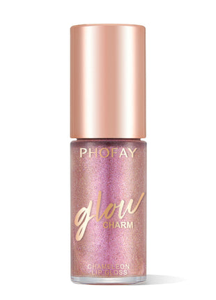PHOFAY Moisturizing Shimmer Lip Gloss | Hydrating High-Shine Glitter Lip Gloss