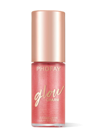 PHOFAY Moisturizing Shimmer Lip Gloss | Hydrating High-Shine Glitter Lip Gloss