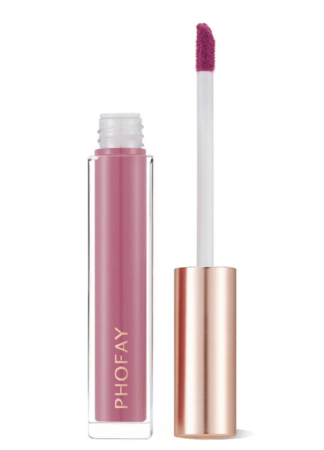 PHOFAY Non-Sticky Lip Gloss | Moisturizing High Shine Lip Gloss | Smooth Lightweight Formula Color 2