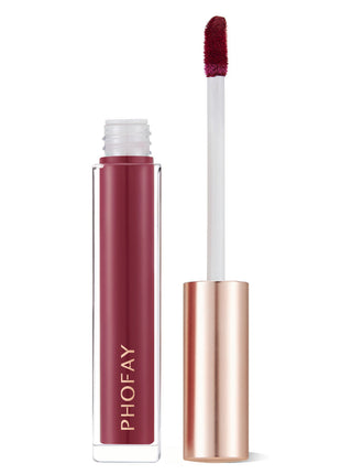 PHOFAY Non-Sticky Lip Gloss | Moisturizing High Shine Lip Gloss | Smooth Lightweight Formula Color 6